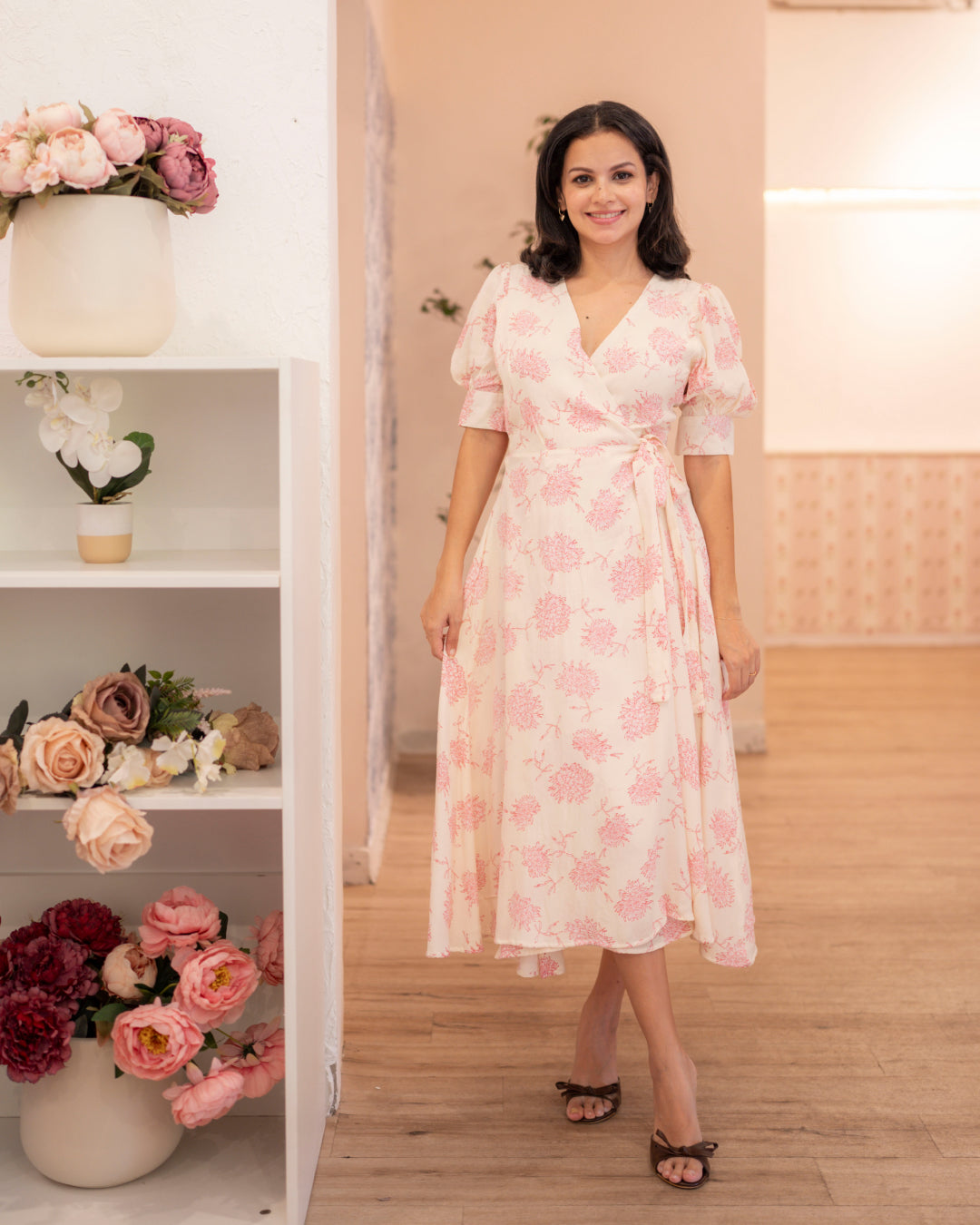 Allura Wrap Dress