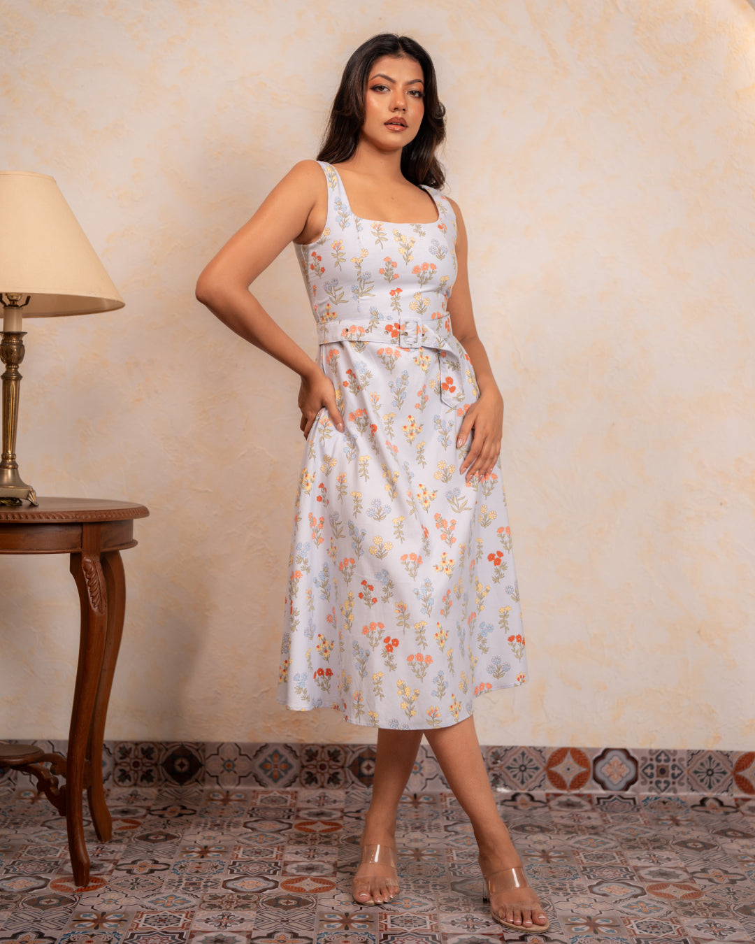 Blue Bloom Dress