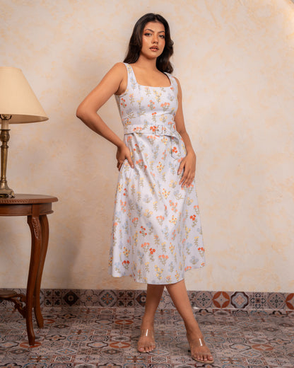 Blue Bloom Dress