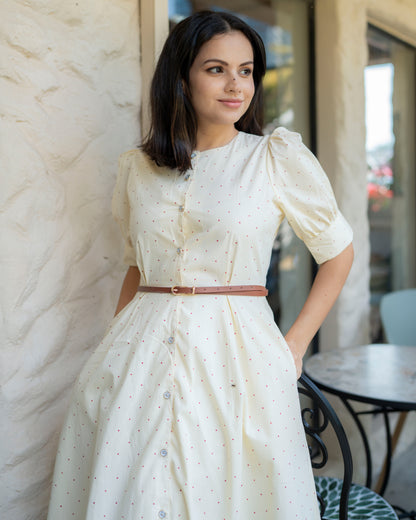 Whipped Cream Dress- Polka Dots