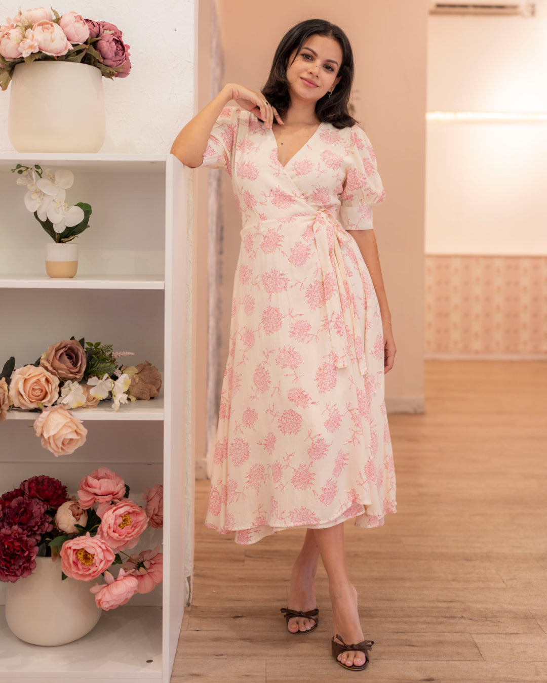 Allura Wrap Dress