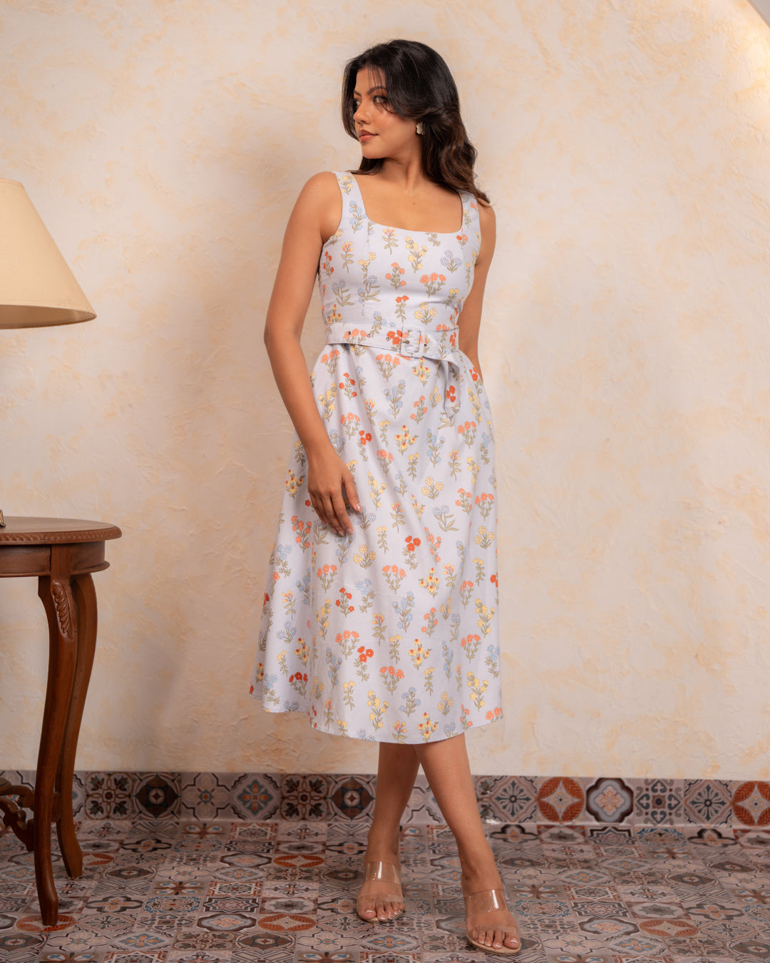 Blue Bloom Dress