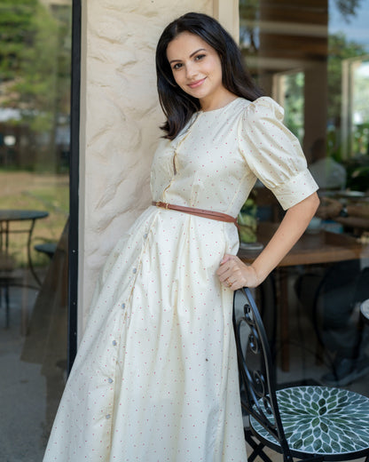 Whipped Cream Dress- Polka Dots