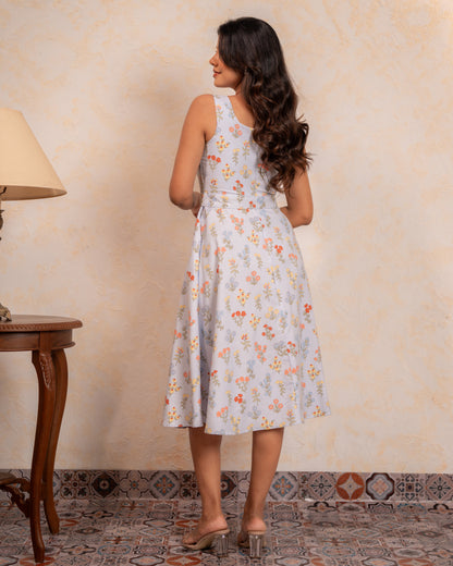 Blue Bloom Dress