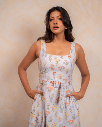 Blue Bloom Dress