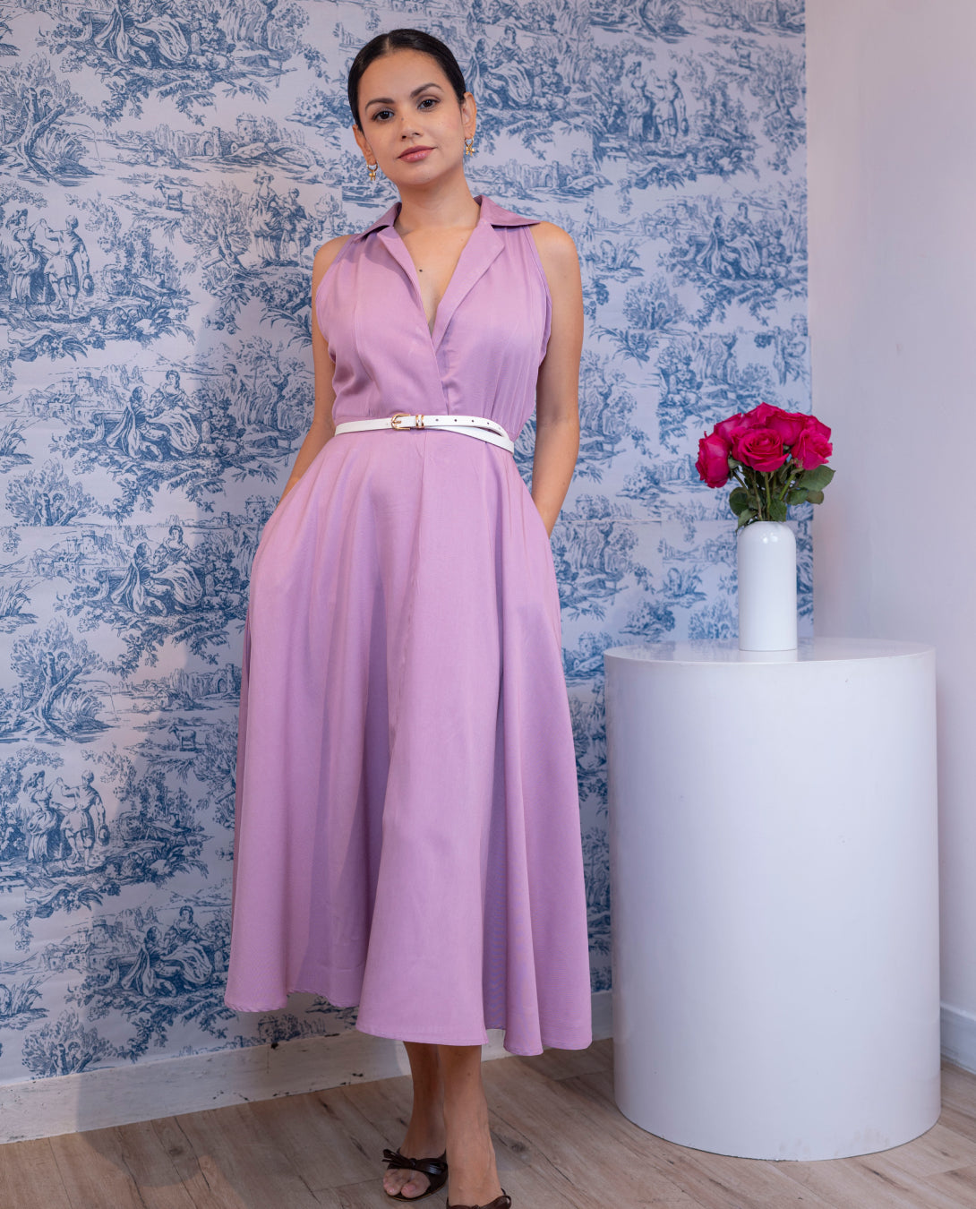 Aurella Dress – Lavender