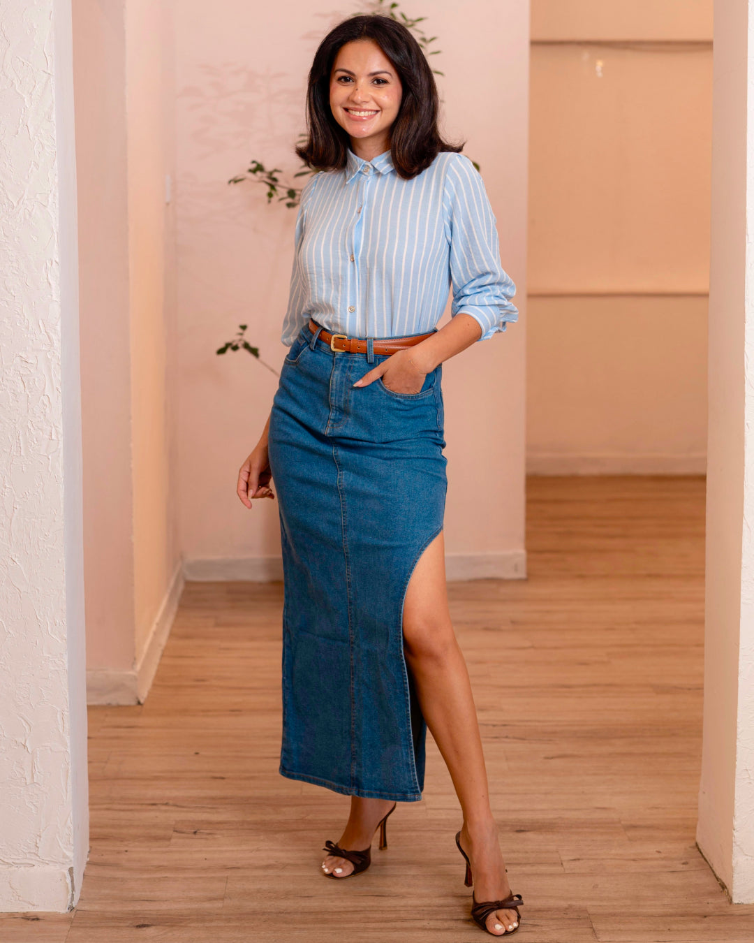 Clara Shirt - Light Blue