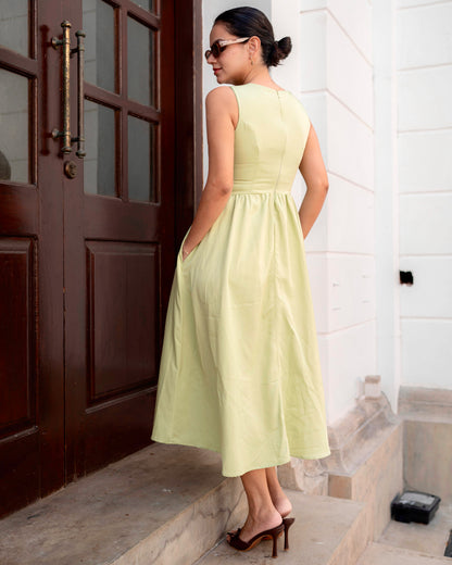 Amora Dress - Light Green