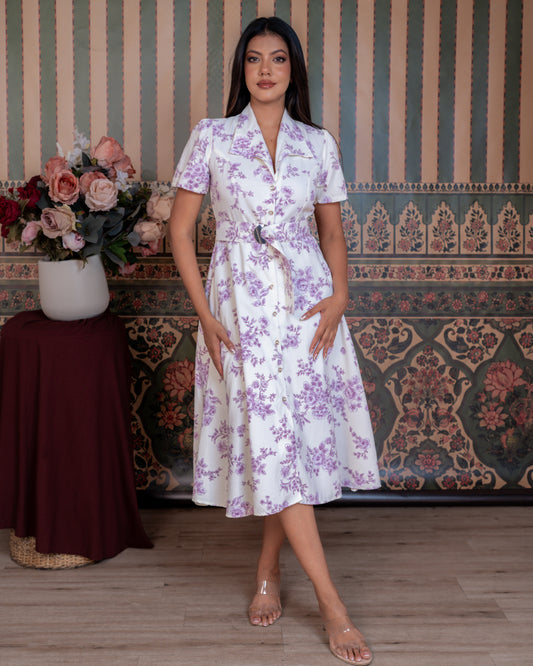 Lavender Garden Dress