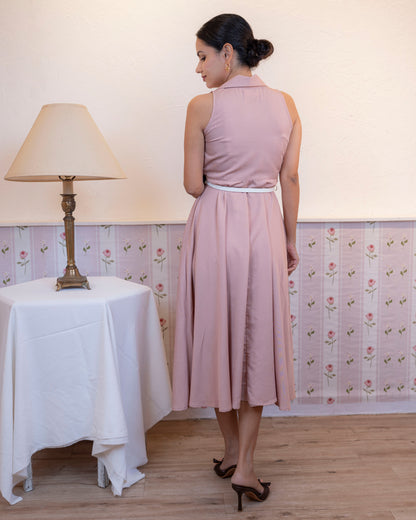 Aurella Dress - Blush Pink