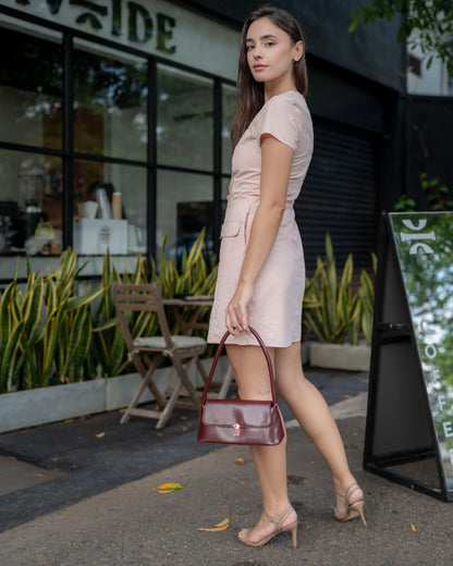 Amélie Dress – Blush Pink