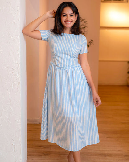 Celina Dress – Striped Edition