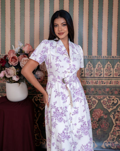 Lavender Garden Dress