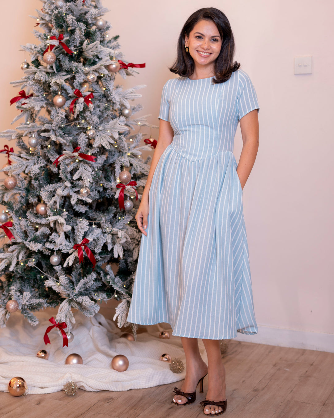 Celina Dress – Sea Breeze