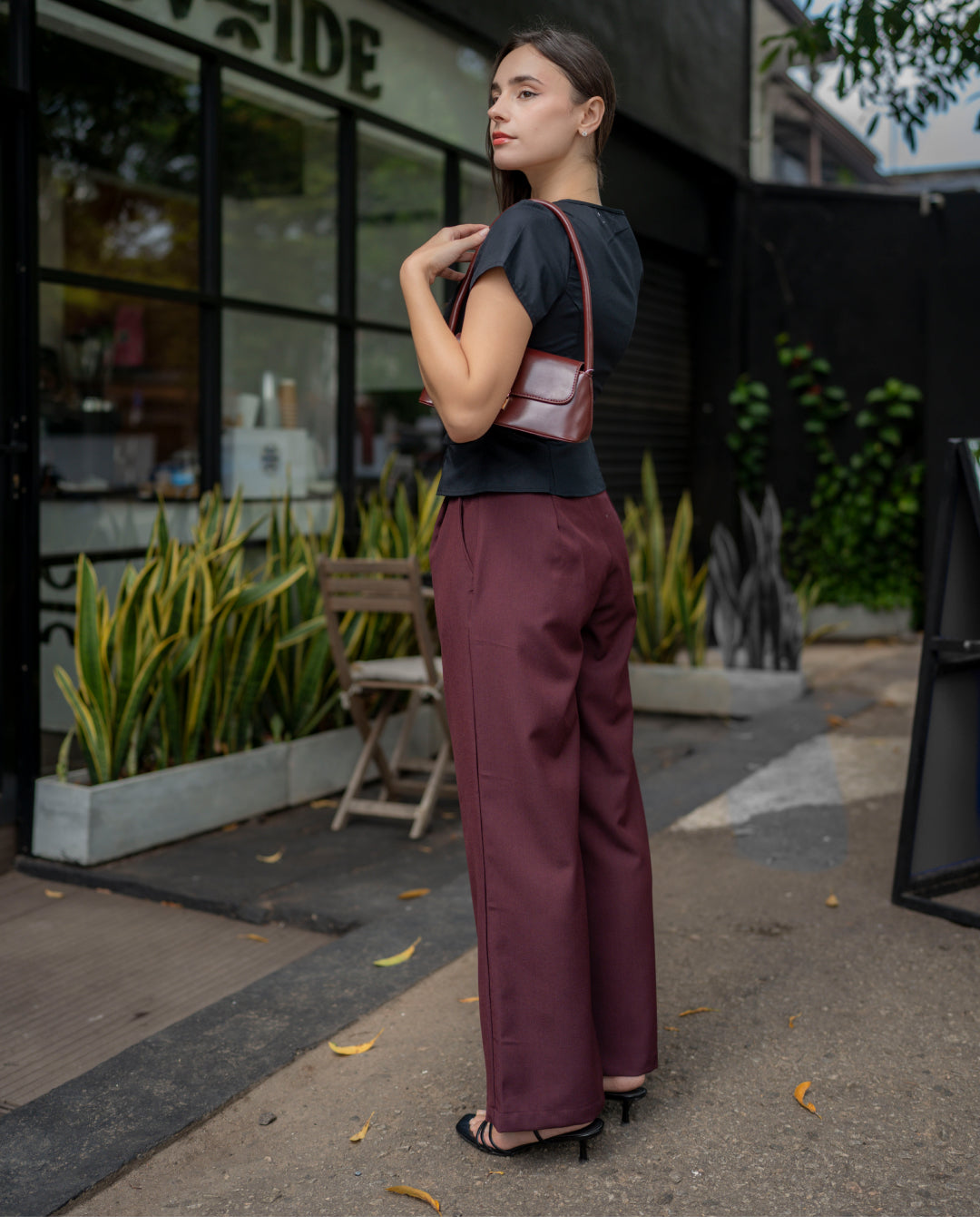 Signature Peplum Top