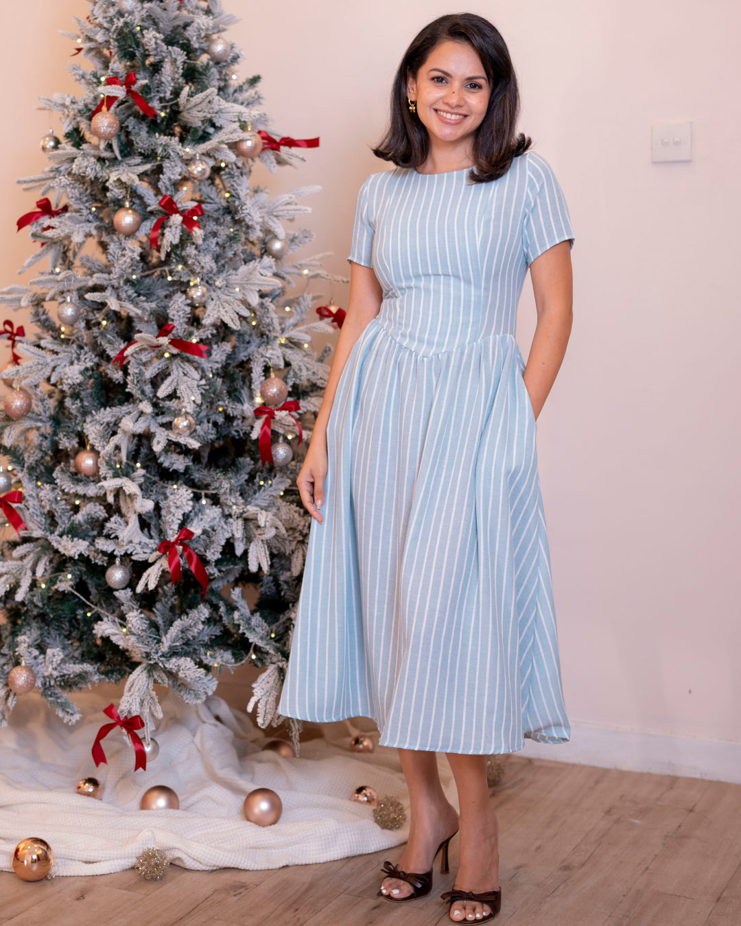 Celina Dress – Sea Breeze