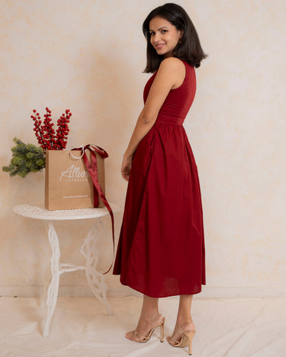 Deep Rose Amora Dress