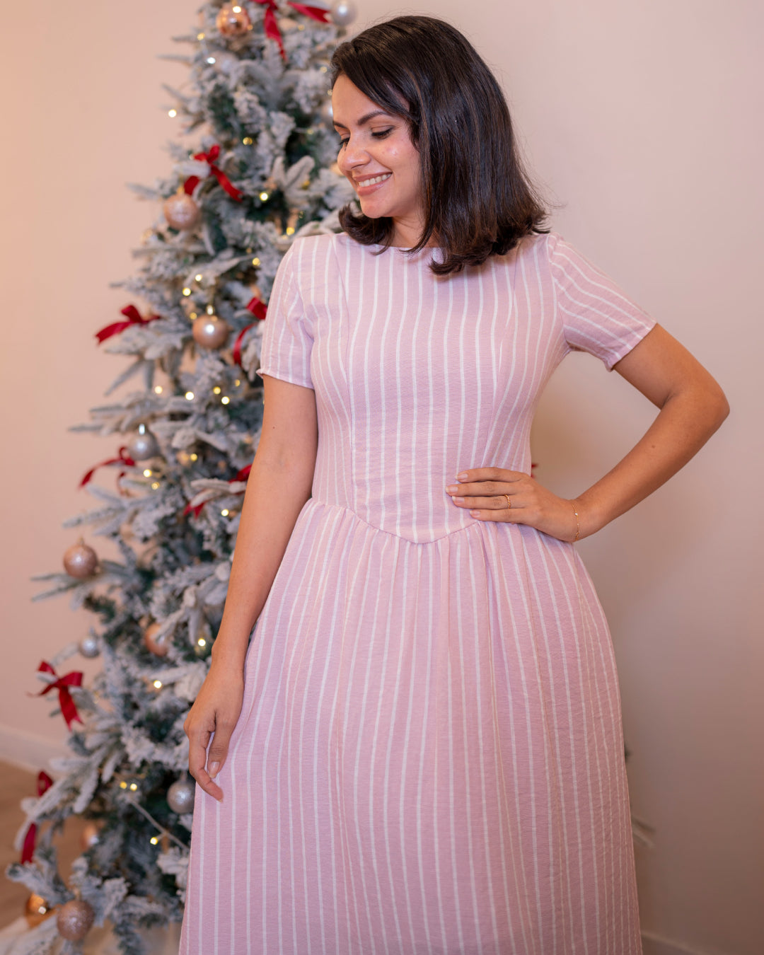 Celina Dress – Pink