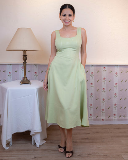 Pistachio Bell Dress