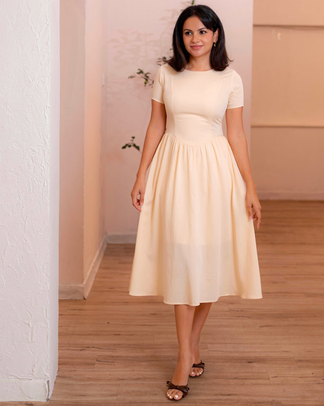 Celina Dress - Off White