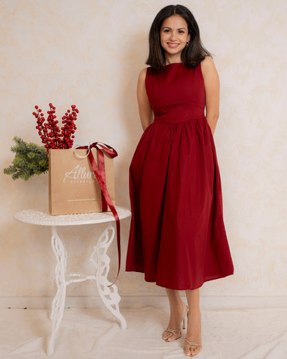 Deep Rose Amora Dress