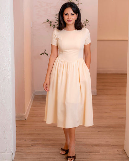 Celina Dress - Off White