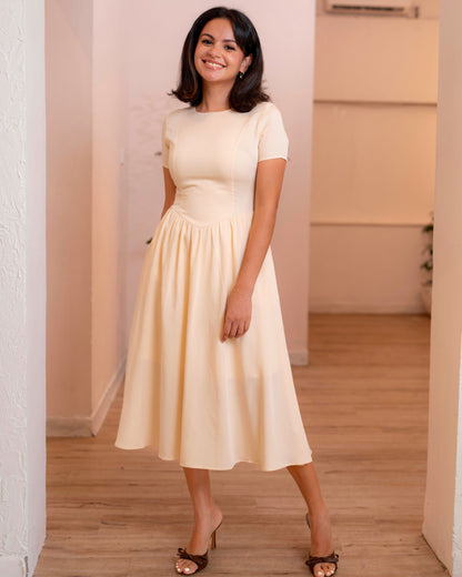 Celina Dress - Off White