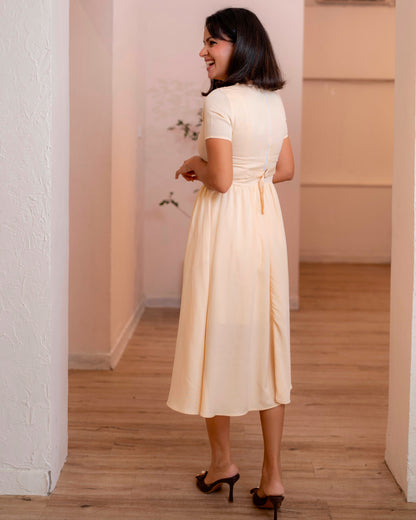 Celina Dress - Off White