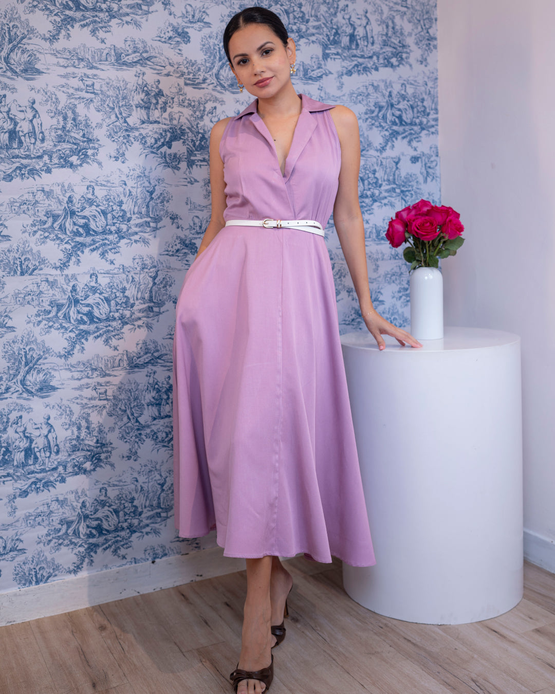 Aurella Dress – Lavender