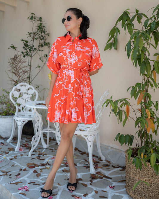 Sunset Bloom Dress