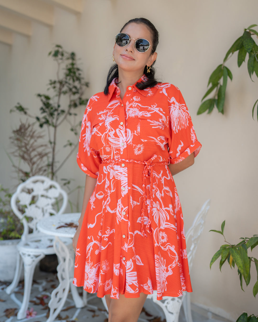 Sunset Bloom Dress