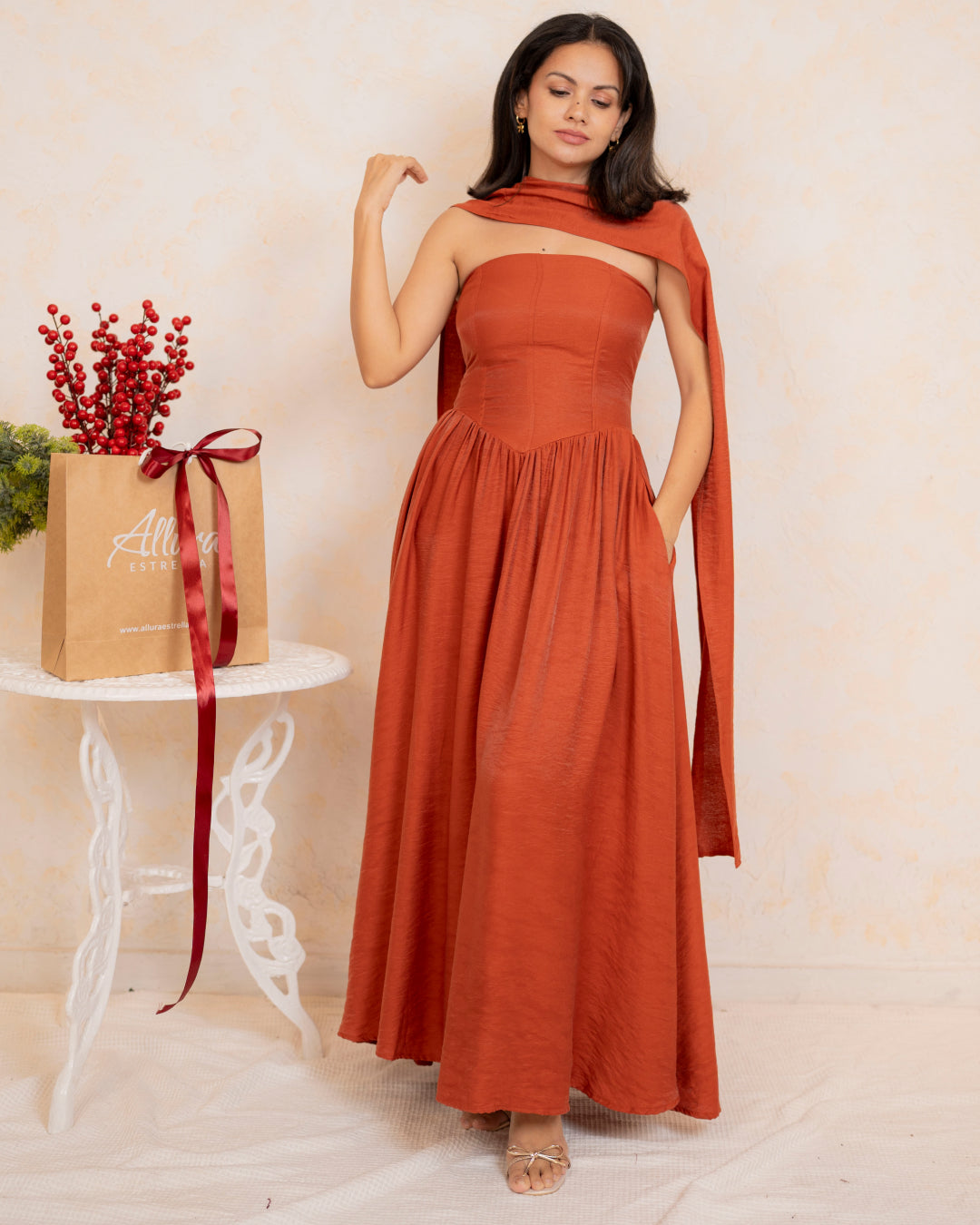 Sunset Gala Dress