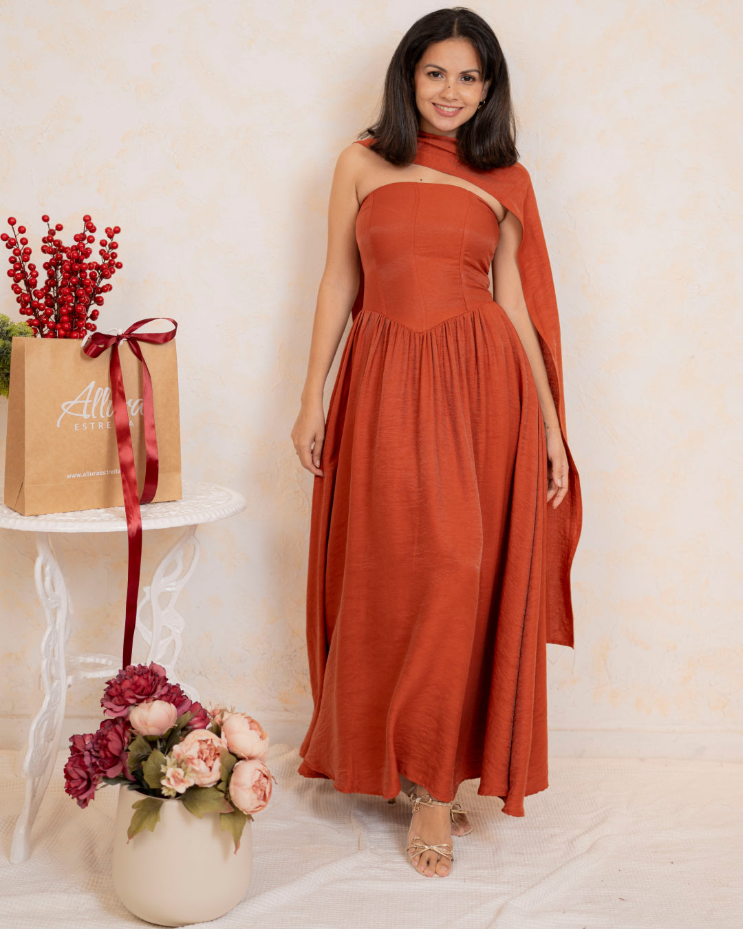 Sunset Gala Dress