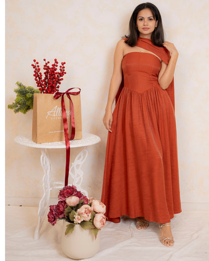 Sunset Gala Dress
