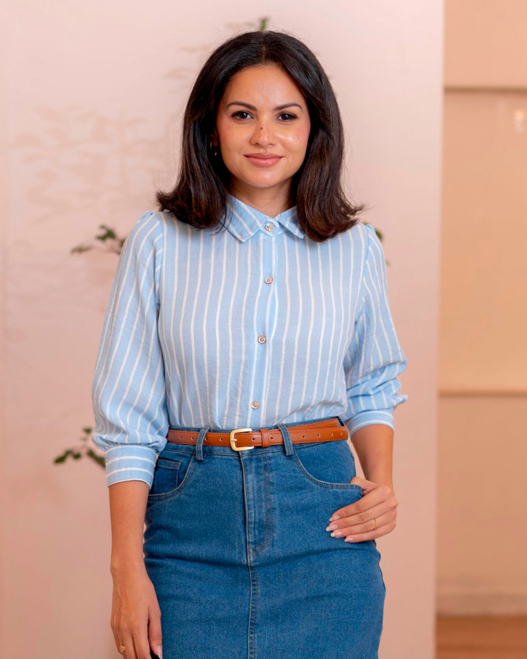 Clara Shirt - Light Blue