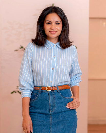 Clara Shirt - Light Blue