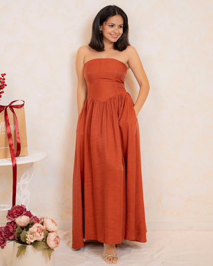 Sunset Gala Dress