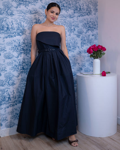 Nightfall Dress - Navy