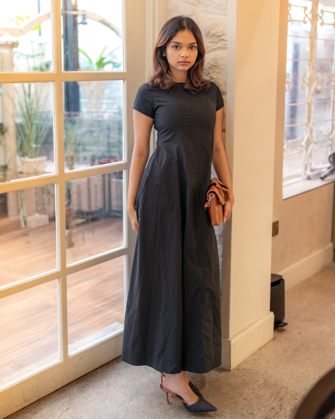Moonlit Café Dress