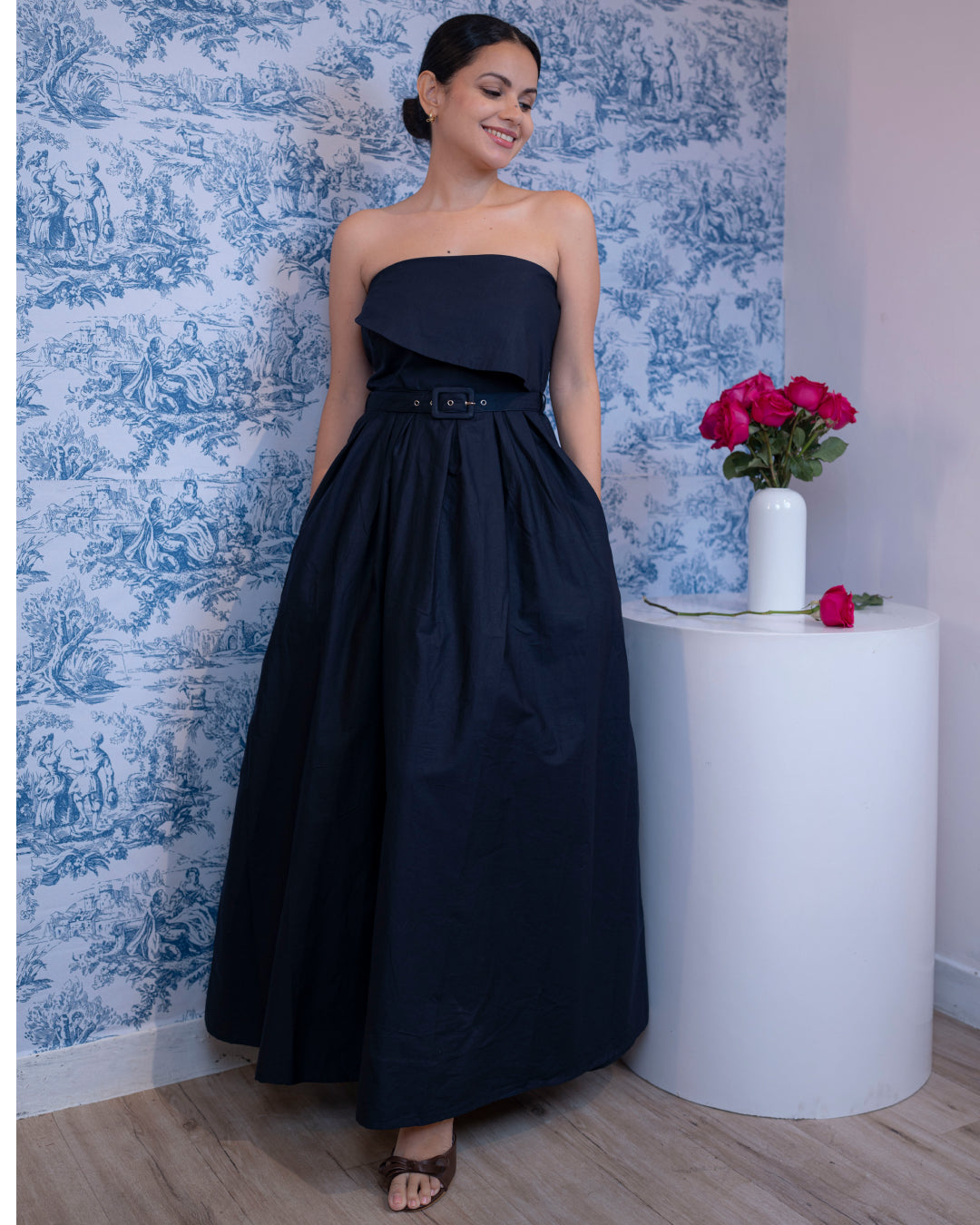 Nightfall Dress - Navy