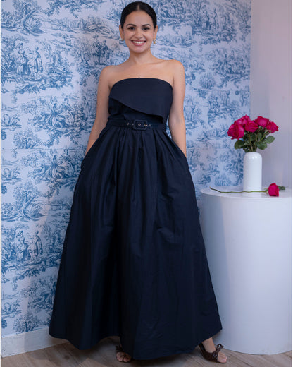 Nightfall Dress - Navy