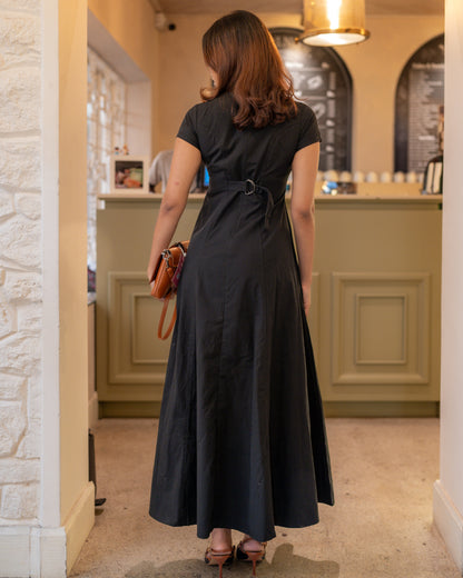 Moonlit Café Dress