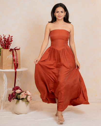 Sunset Gala Dress