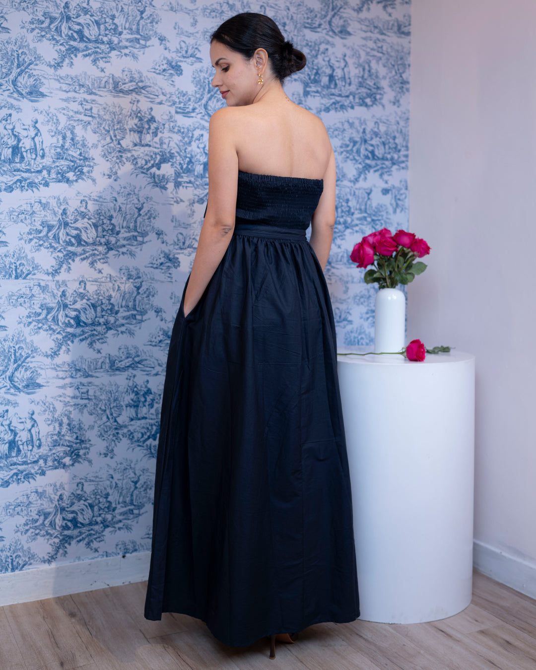 Nightfall Dress - Navy
