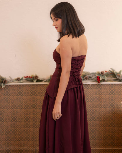 Winter Rose Dress