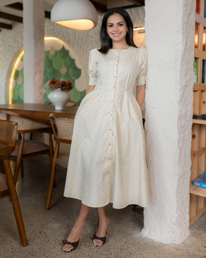 Whipped Cream Dress- Polka Dots