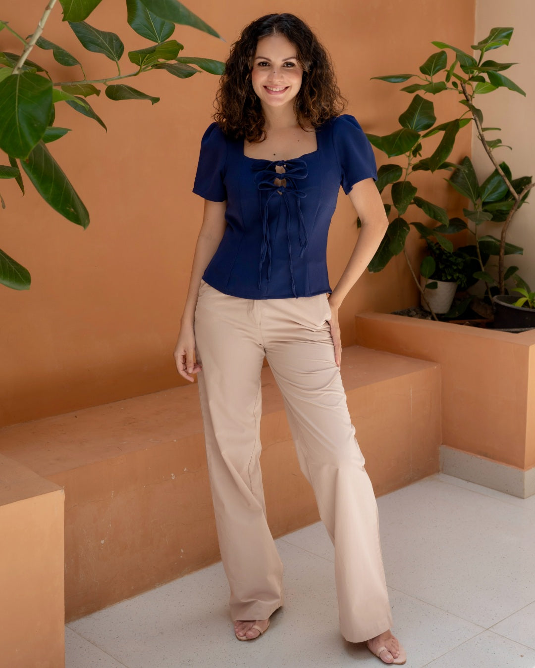 Bluebell Bow Top