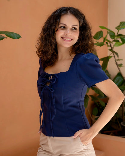 Bluebell Bow Top