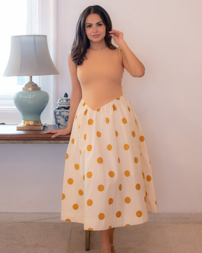 Honey Polka Dress