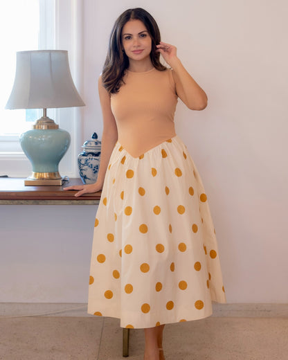 Honey Polka Dress